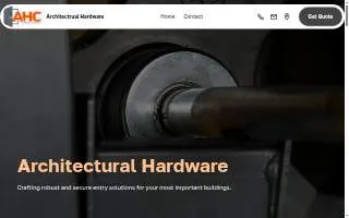 Architectural Hardware website