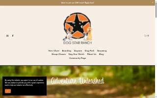 Dog Star Ranch website