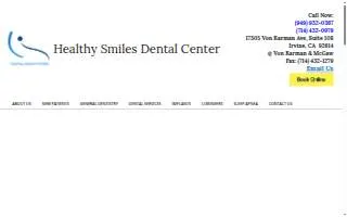 Healthy Smiles Dental Care of Muskegon website