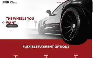 RNR Tire Express (Muskegon, MI) website