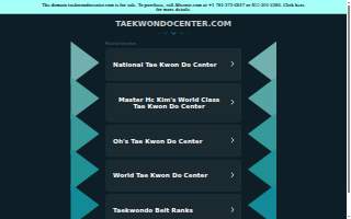Tae Kwon DO Center