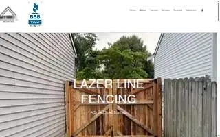 Lazer Line Fencing of Muskegon website