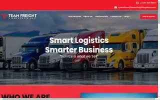 Team Freight Logistics LLC of Muskegon website