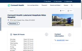 Corewell Health Lakeland Hospitals Niles Hospital