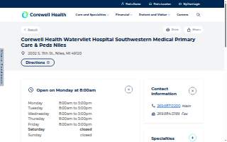 Corewell Health Southwestern Medical Primary Care - Niles