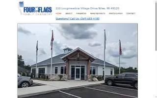 Four Flags Family Dentistry website