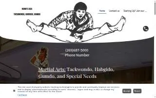 Hongs USA Taekwondo Inc website
