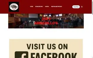 Joey Armadillos website