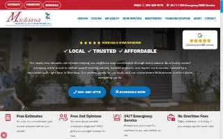 Michiana Heating & Air Conditioning website