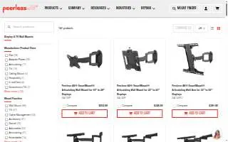 Peerless Technologies website