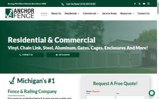 Anchor Fence Inc. of Northville