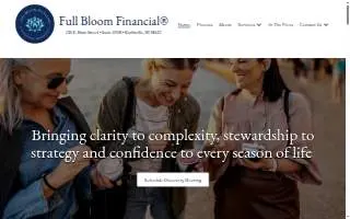 Full Bloom Financial website