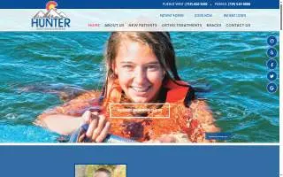 Hunter Orthodontics of Northville website