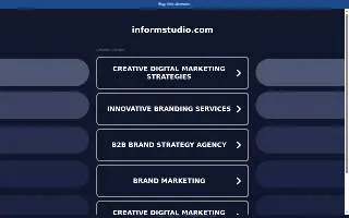 INFORM Studio of Northville website