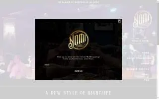 NOMI Lounge website