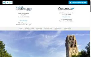 Northville Hearing Aid Center website