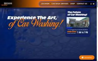 Showcase Car Wash website