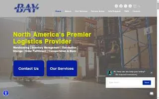 Bay Logistics website