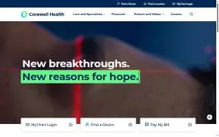 Corewell Health Beaumont Grosse Pointe Hospital Physical Therapy - 23715 Little Mack Ave of Harper Woods website