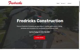 Fredricks Construction Co Inc. of Norton Shores website