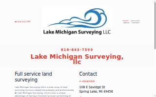 Lake Michigan Surveying of Norton Shores