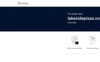 Lakeside Pizza Company of Norton Shores website