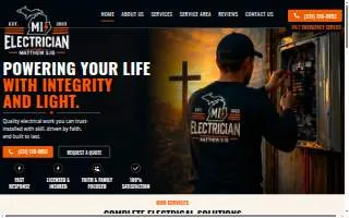 MI Electrician website