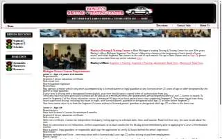 Mosleys Driving & Testing Center of Norton Shores website