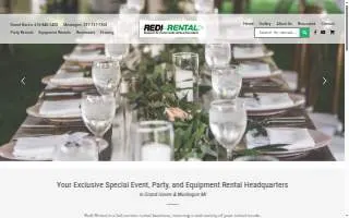 Redi Rental of Norton Shores website