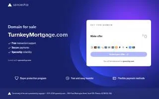 Turn-Key Mortgage of Norton Shores website
