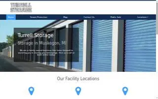 Turrell Storage of Norton Shores website
