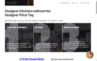 123 Cabinets Direct website