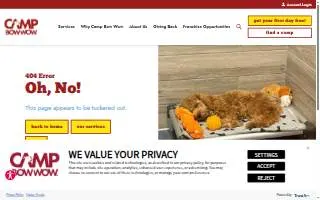Camp Bow Wow Troy of Novi website