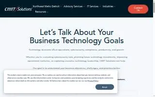 CMIT Solutions of Northwest Metro Detroit website