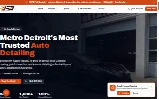 Forward Detailing website