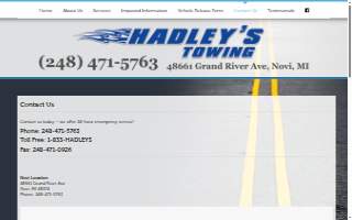 Hadley’s Towing
