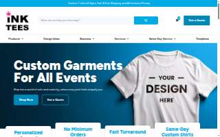 Ink Tees Custom T-Shirts