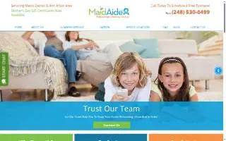 Maid Aide website