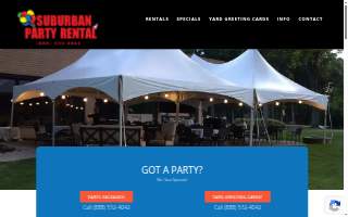 Suburban Party Rental