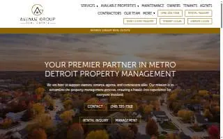 Avenue Group Real Estate of Oak Park website