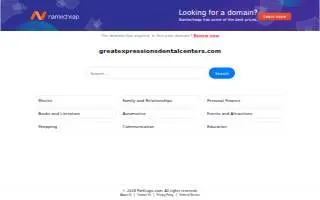 Great Expressions Dental Centers - Oak Park website
