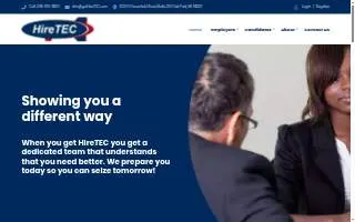 HireTEC Inc. website