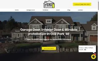 Home & Door Products website