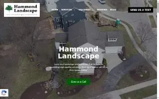 Hammond Landscape website