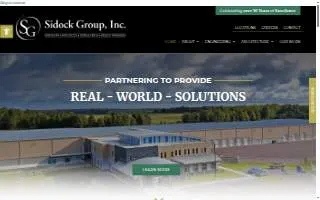 Sidock Group, Inc website