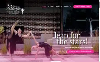 Ashleigh's Dance Shack website