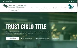 Cislo Title Company of Owosso