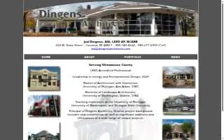 Dingens Architects website
