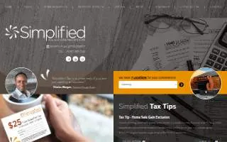Simplified Tax and Accounting PC of Owosso website