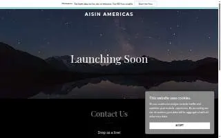 AISIN Aftermarket & Service of America, Inc. website
